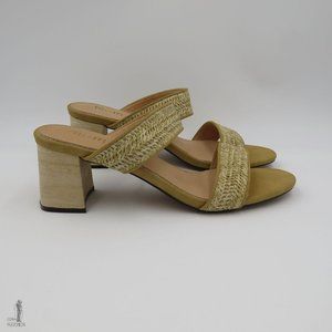 Mi.iM  Basket Weave Strap Block Heel‎ Womens 10